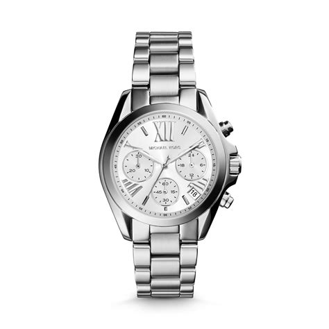 michael kors silver bradshaw watch|michael kors watch bradshaw smartwatch.